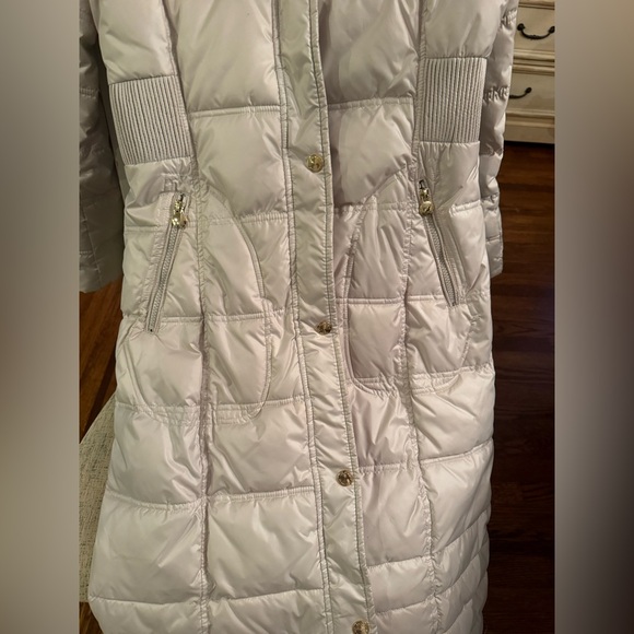 Laundry by Design Off-White Puffer Jacket with Faux Fur - Picture 5 of 11